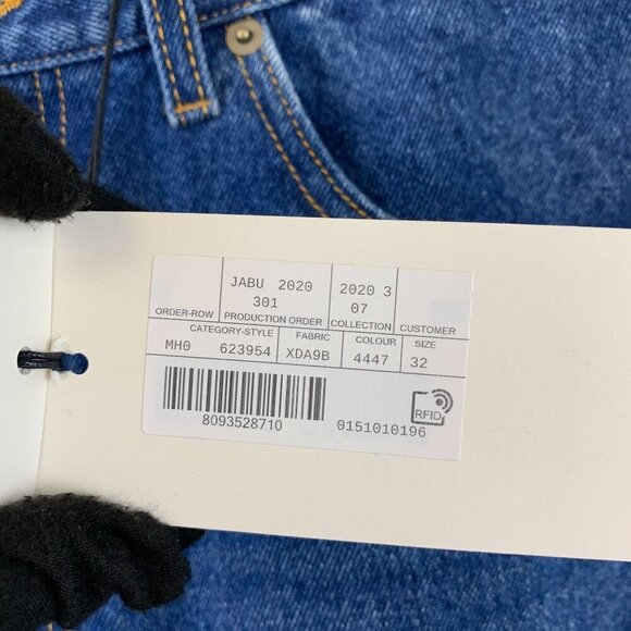 NWT Gucci Regular Fit Marble Jeans Size 32 - Picture 10 of 12